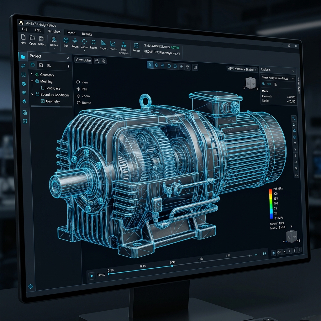 Ingeniería Digital, Análisis FEA y Diseño CAD